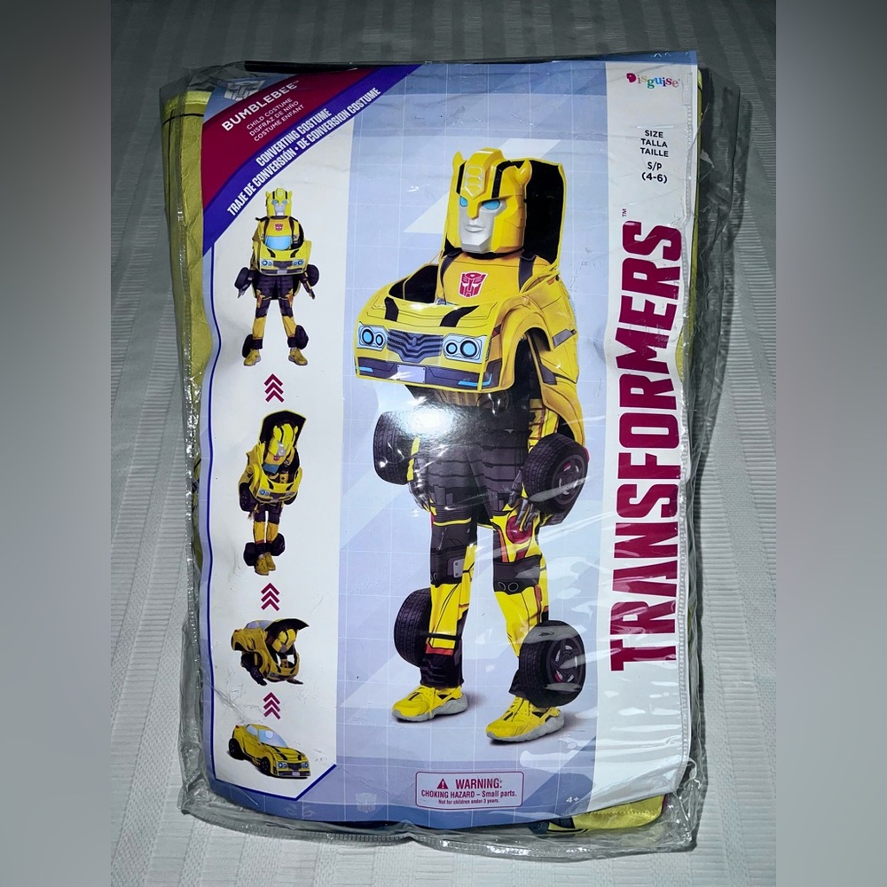 Disguise Transformers Bumblebee Costume - Yellow and Black